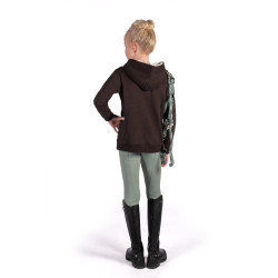 Sweat Mia HKM Castanho escuro