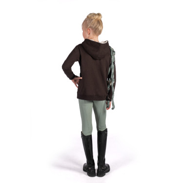 Sweat Mia HKM Castanho escuro