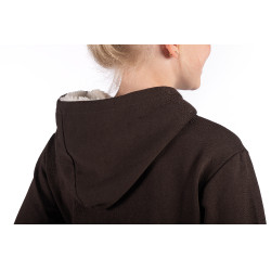 Sweat Mia HKM Castanho escuro