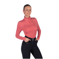 T-shirt funcional Essentials Inverno HKM Cereja Vermelho