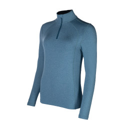 T-shirt funcional Essentials Inverno HKM Petróleo Azul