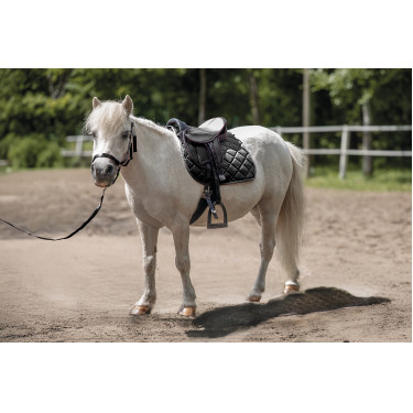 Sela para Shetland set Lucy HKM Preto Sela para Shetland set Lucy HKM Preto