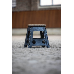 Banco dobrável com capacho HKM Preto