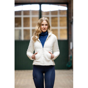 Casaco polar Cloud HKM Creme Bege