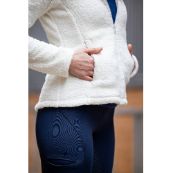 Casaco polar Cloud HKM Creme Bege