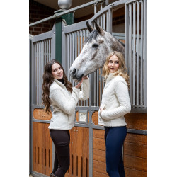 Casaco polar Cloud HKM Creme Bege