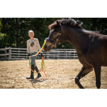 Longe de trabalho Rainbow HKM Multicolor