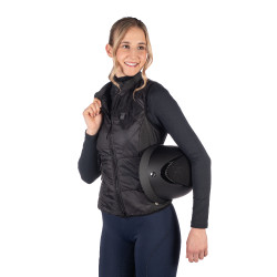 Colete aquecido Slimline Style HKM Preto