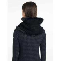 Aquecedor de nariz LeMieux Aspen forrado em polar Preto Aquecedor de nariz LeMieux Aspen forrado em polar Preto