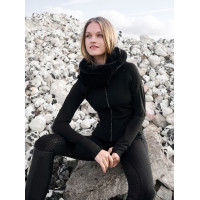 Aquecedor de nariz LeMieux Aspen forrado em polar Preto Aquecedor de nariz LeMieux Aspen forrado em polar Preto