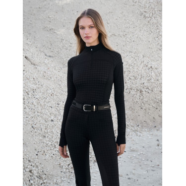 Legging de equitação LeMieux Aspen Padrão pied-de-poule