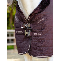 Cobertor de estábulo LeMieux Kudos Luxe forrado Ameixa escura Violeta