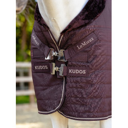 Cobertor de estábulo LeMieux Kudos Luxe forrado Ameixa escura Violeta Cobertor de estábulo LeMieux Kudos Luxe forrado Ameixa escura Violeta