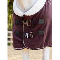 Manta polar LeMieux Luxe Ameixa escura Violeta