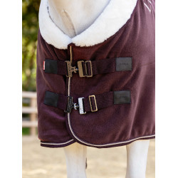 Manta polar LeMieux Luxe Ameixa escura Violeta