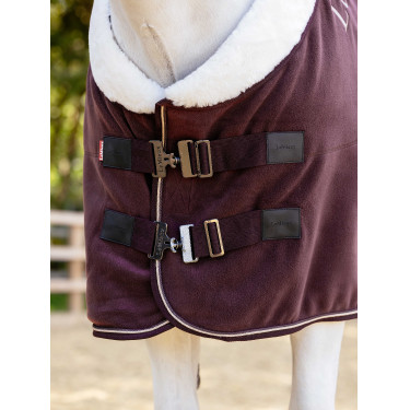 Manta polar LeMieux Luxe Ameixa escura Violeta