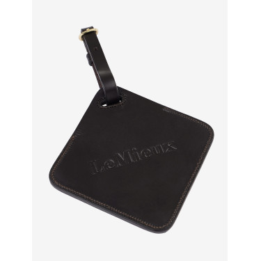 Etiqueta de bagagem em couro LeMieux Castanho Etiqueta de bagagem em couro LeMieux Castanho