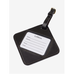 Etiqueta de bagagem em couro LeMieux Castanho Etiqueta de bagagem em couro LeMieux Castanho