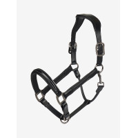 Cabresto em couro envernizado LeMieux Preto