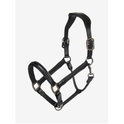 Cabresto em couro envernizado LeMieux Preto Cabresto em couro envernizado LeMieux Preto