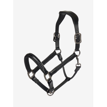 Cabresto em couro envernizado LeMieux Preto Cabresto em couro envernizado LeMieux Preto