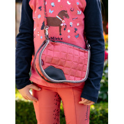 Saco de ombro para mantas de sela LeMieux Arando Rosa Saco de ombro para mantas de sela LeMieux Arando Rosa