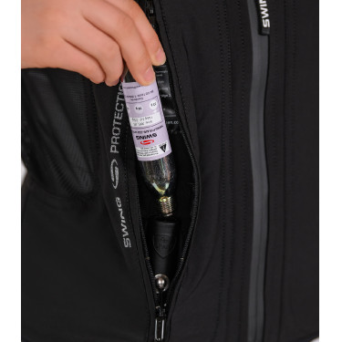 Colete airbag Swing P25 AIR Preto