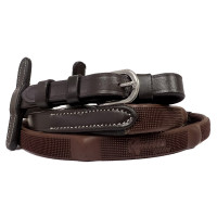 Rêns Canter borracha Ergo Castanho