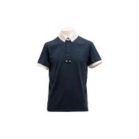 Polo de competição Flags & Cup de manga curta para homem San Remo Marinho Azul-marinho Polo de competição Flags & Cup de manga curta para homem San Remo Marinho Azul-marinho