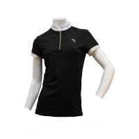 Polo de concurso Flags & Cup menina Andria de mangas curtas Marinho Azul-marinho Polo de concurso Flags & Cup menina Andria de mangas curtas Marinho Azul-marinho