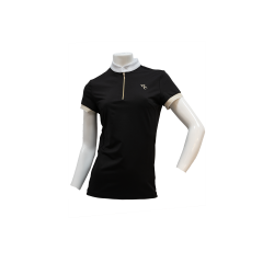 Polo de concurso Flags & Cup menina Andria de mangas curtas Marinho Azul-marinho Polo de concurso Flags & Cup menina Andria de mangas curtas Marinho Azul-marinho