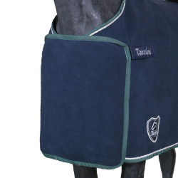 Manta Tattini com forro polar Azul