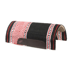 Tapete Brad Ren's Navajo e feltro Preto