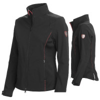 Casaco Aosta Tattini feminino em softshell Preto Casaco Aosta Tattini feminino em softshell Preto