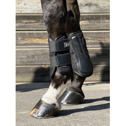 Guétras Mesh e Neoprene T de T Preto
