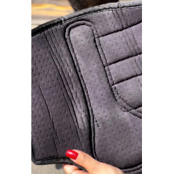 Guétras Mesh e Neoprene T de T Preto