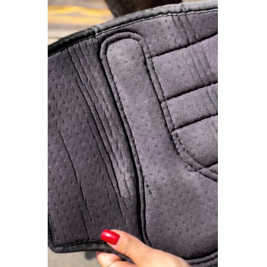 Guétras Mesh e Neoprene T de T Preto