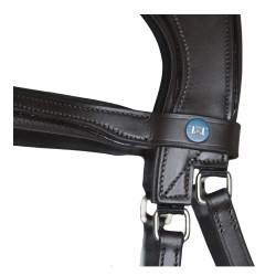 Bridão T de T Essentiel Confort Havana escuro Castanho Bridão T de T Essentiel Confort Havana escuro Castanho