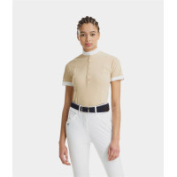 Camisa Horse Pilot de manga curta feminina Aerolight Marinho Azul-marinho