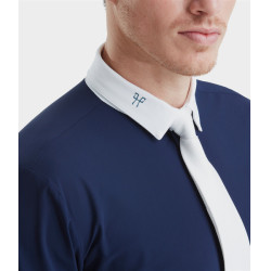 Camisa de concurso Horse Pilot de manga curta para homem Aerolight Marinho Azul-marinho Camisa de concurso Horse Pilot de manga curta para homem Aerolight Marinho Azul-marinho