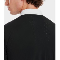 Camisa de concurso Horse Pilot de mangas curtas Aerolight homem Preto Camisa de concurso Horse Pilot de mangas curtas Aerolight homem Preto