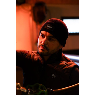 Gorro de equitação Horse Pilot em lã Preto Gorro de equitação Horse Pilot em lã Preto