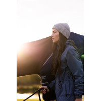Gorro de equitação Horse Pilot em lã Preto