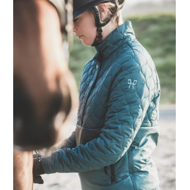 Casaco feminino Horse Pilot High-Frequency Verde marroquim Casaco feminino Horse Pilot High-Frequency Verde marroquim