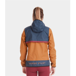 Casaco curto de chuva de equitação Raintech Horse Pilot feminino Marinho Azul-marinho Casaco curto de chuva de equitação Raintech Horse Pilot feminino Marinho Azul-marinho