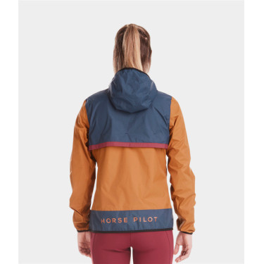 Casaco curto de chuva de equitação Raintech Horse Pilot feminino Marinho Azul-marinho Casaco curto de chuva de equitação Raintech Horse Pilot feminino Marinho Azul-marinho