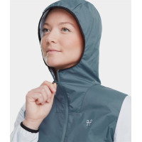 Casaco curto de chuva de equitação Raintech Horse Pilot feminino Marinho Azul-marinho