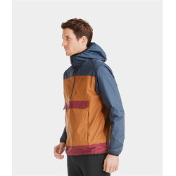 Casaco curto de chuva de equitação Raintech masculino da Horse Pilot Marrom dourado Castanho