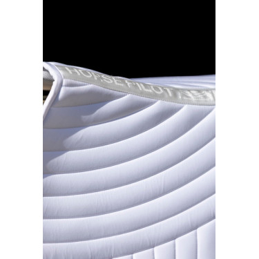 Manta de sela Horse Pilot mista ergonómica Branco Manta de sela Horse Pilot mista ergonómica Branco