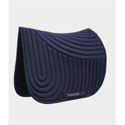 Manta de sela Horse Pilot mista ergonómica Noite escura Preto